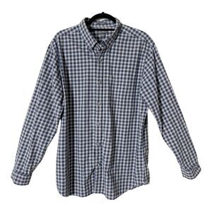 Eddie Bauer Men’s Classic Fit Plaid Flannel Button Down Shirt Size Large